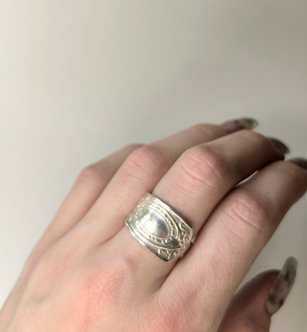 Hand made spoon ring