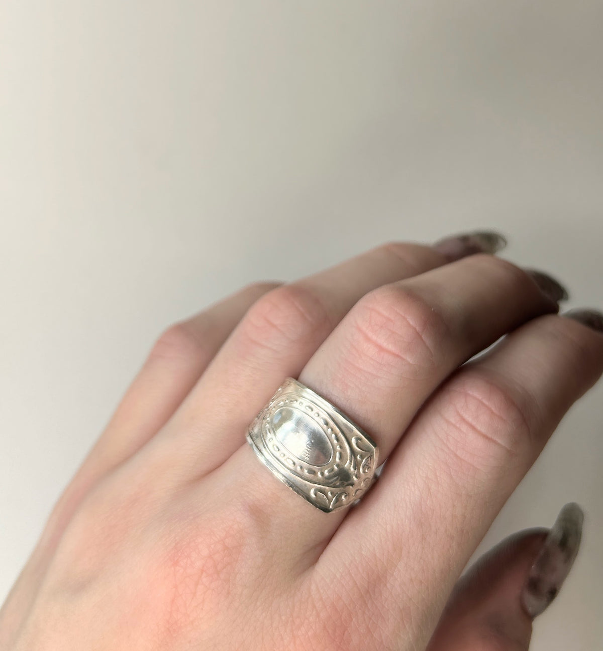Hand made spoon ring